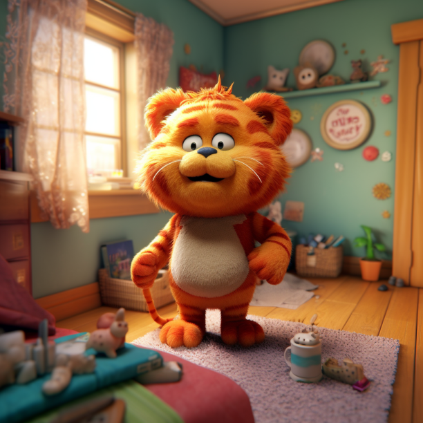 Realistic Garfield